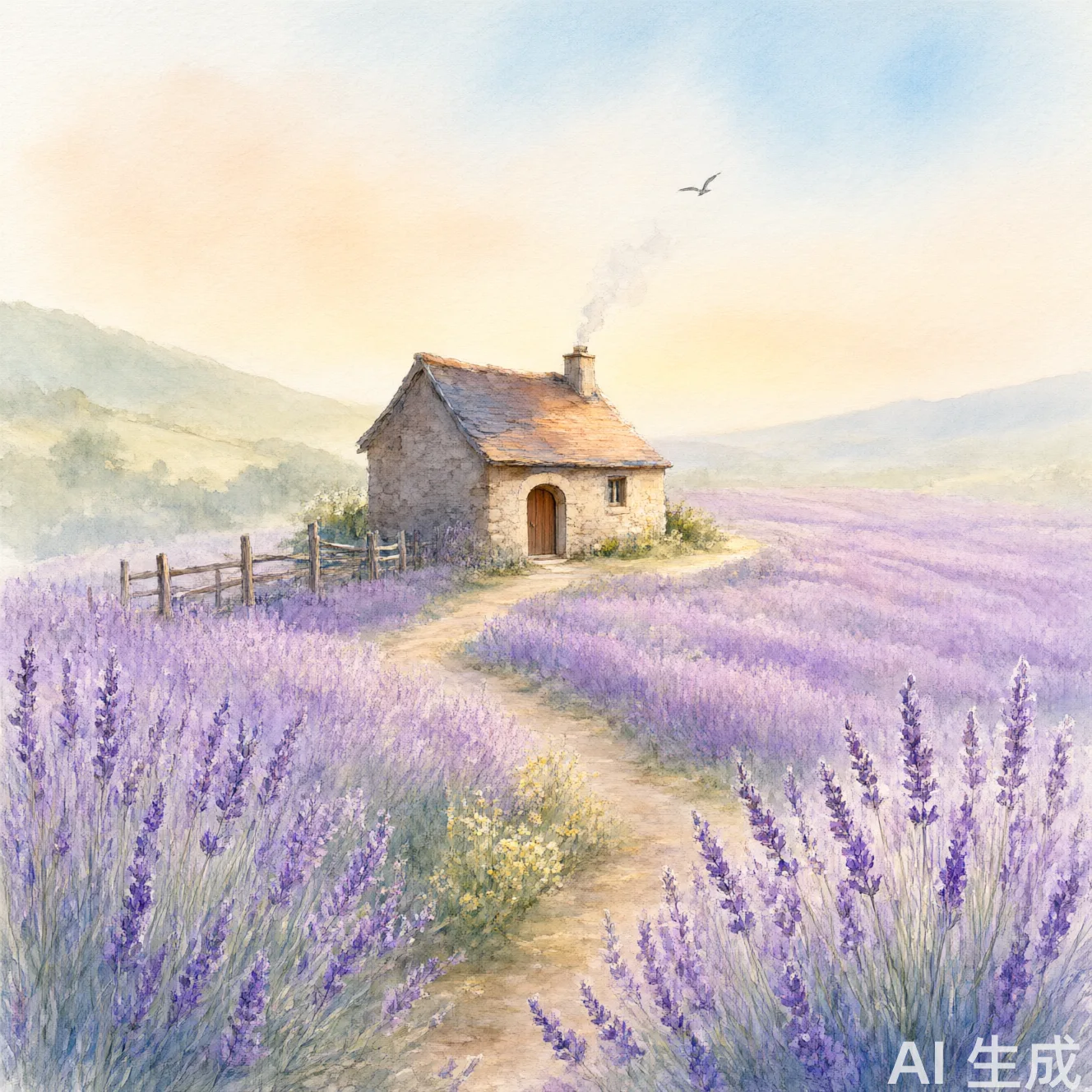 水彩 · 手绘风景