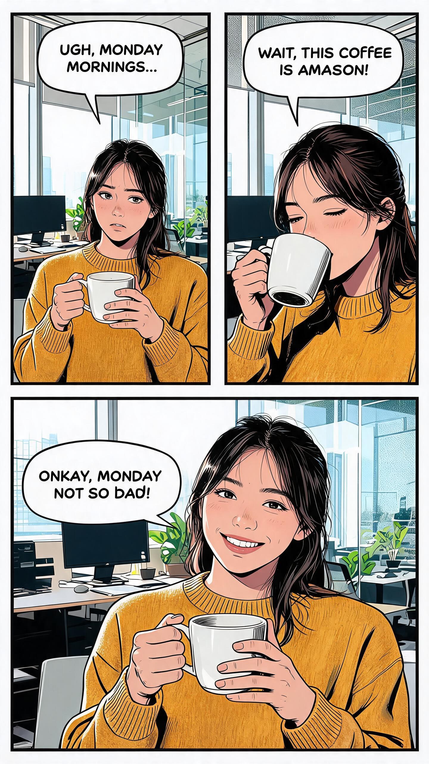 AI Comic Page - after 1
