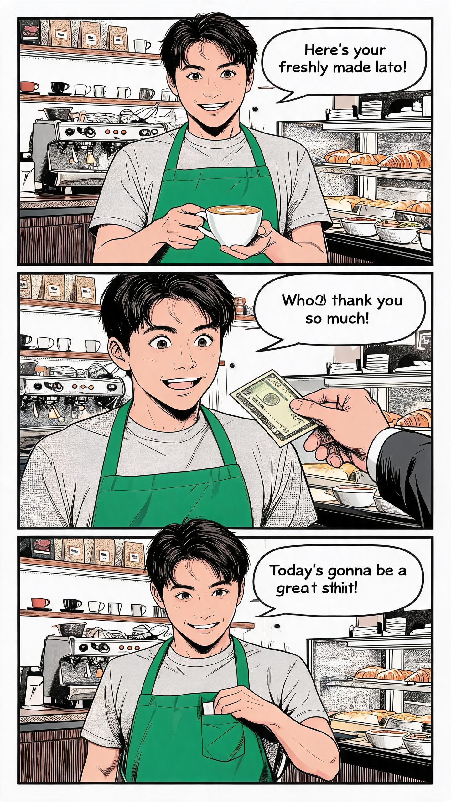 AI Comic Page - after 2