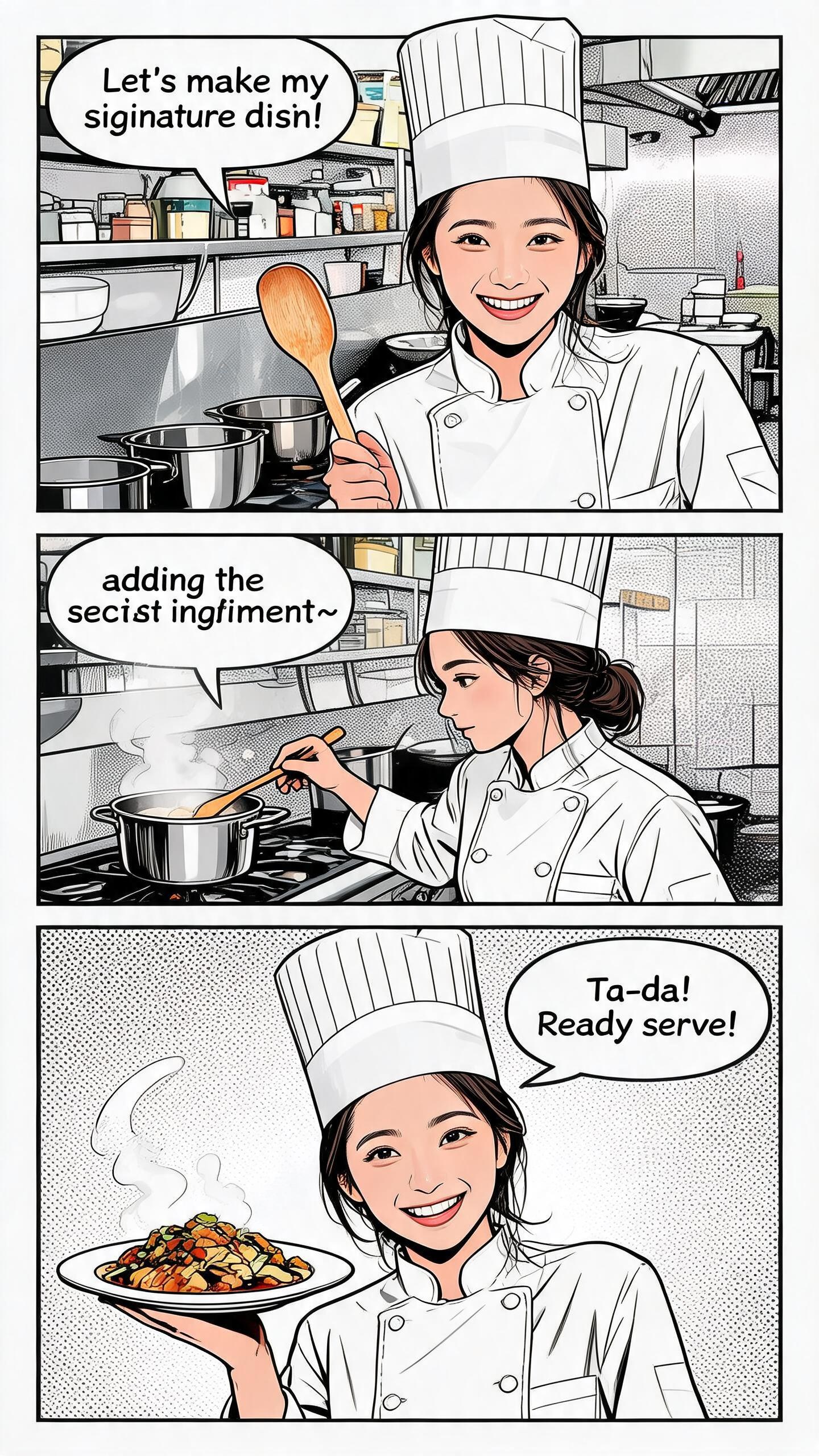 AI Comic Page - after 4